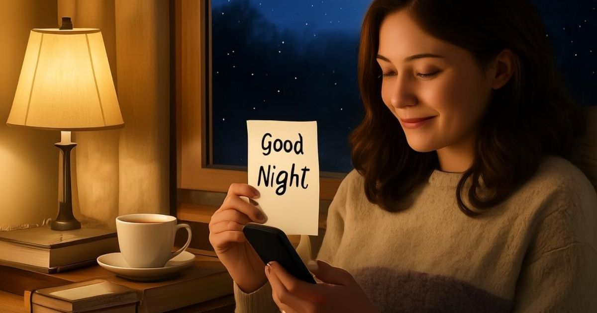 70+ Good Night Messages for a Female Friend