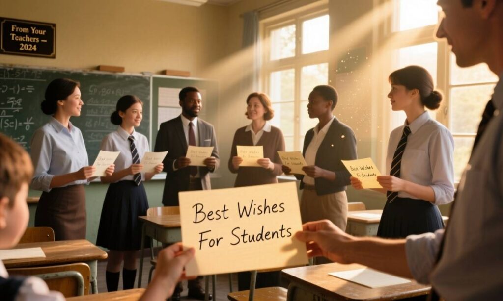 Best Wishes For Students From Teachers