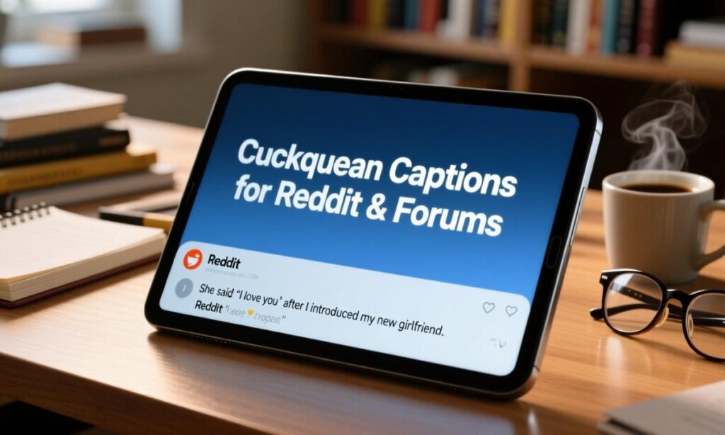 Cuckquean Captions for Reddit & Forums