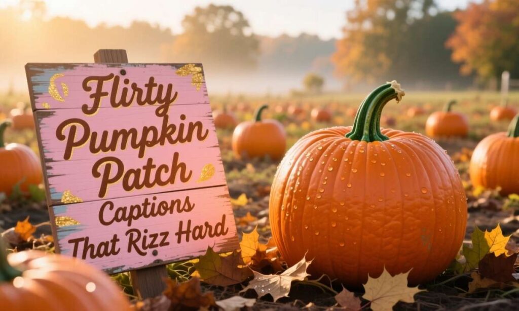 Flirty Pumpkin Patch Captions That Rizz Hard