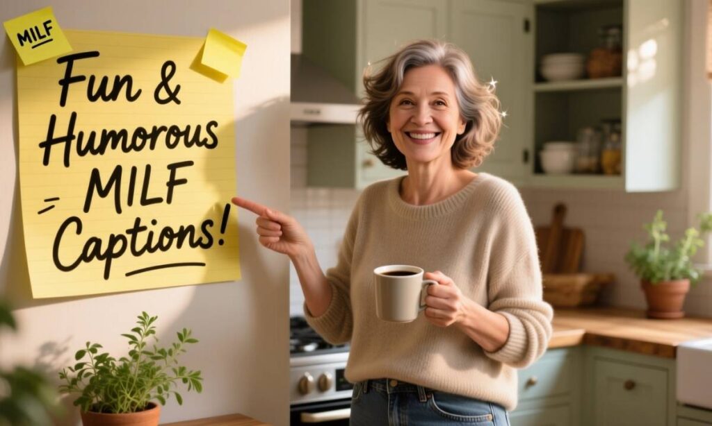 Fun & Humorous MILF Captions