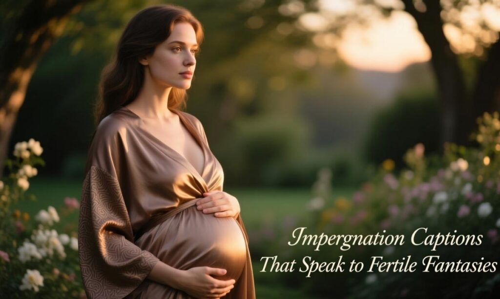 Impregnation Captions That Speak to Fertile Fantasies