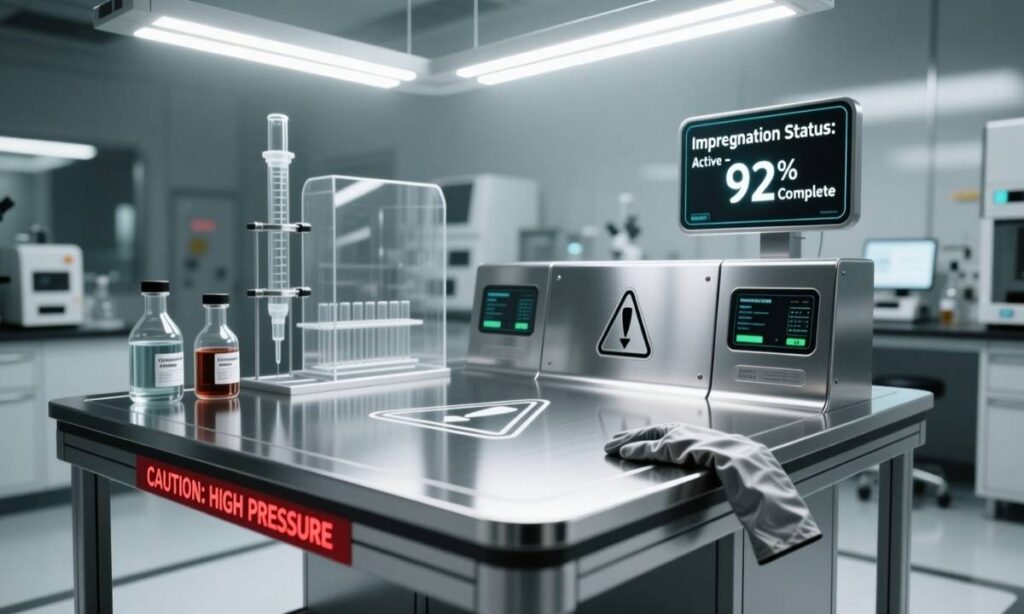 Platform Safety Table for Impregnation Captions